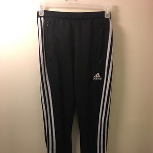 REAL black adidas pants